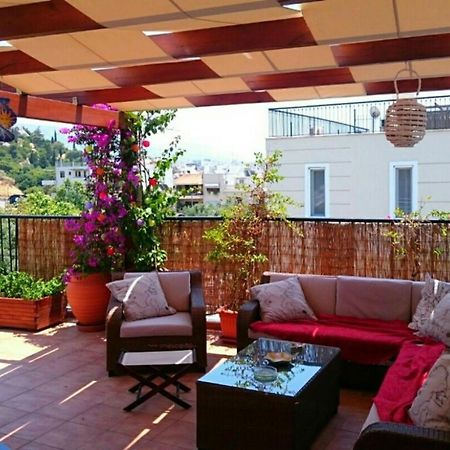Cozy Apartment In Acropolis With Roof Garden Athen Eksteriør bilde